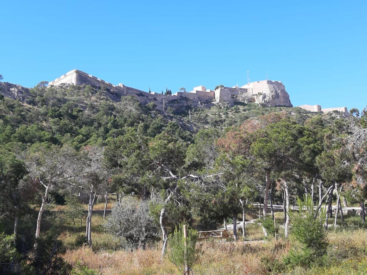 Apartamento Grande - Castillo Santa Barbara อาลิกันเต ภายนอก รูปภาพ